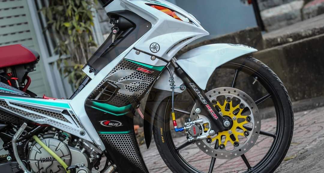 tem rời exciter 2010 đen trắng xanh