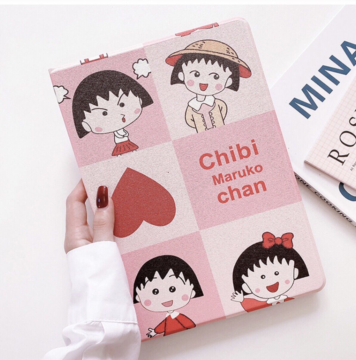Bao da ipad gen 9 10.2 2021 hoạt hình chibi