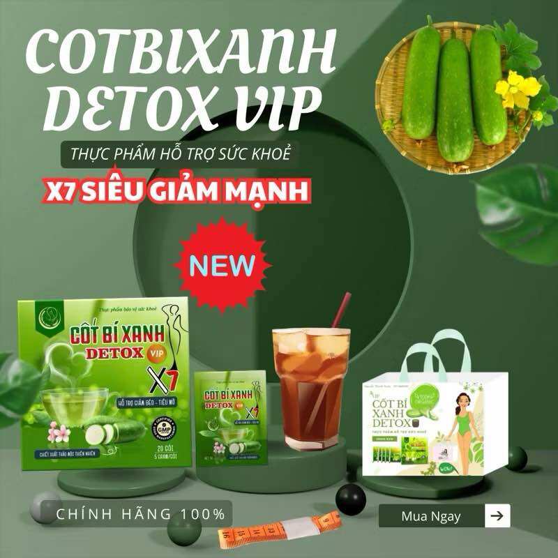 Cốt bí xanh chính hãng 20g thiên nhiên