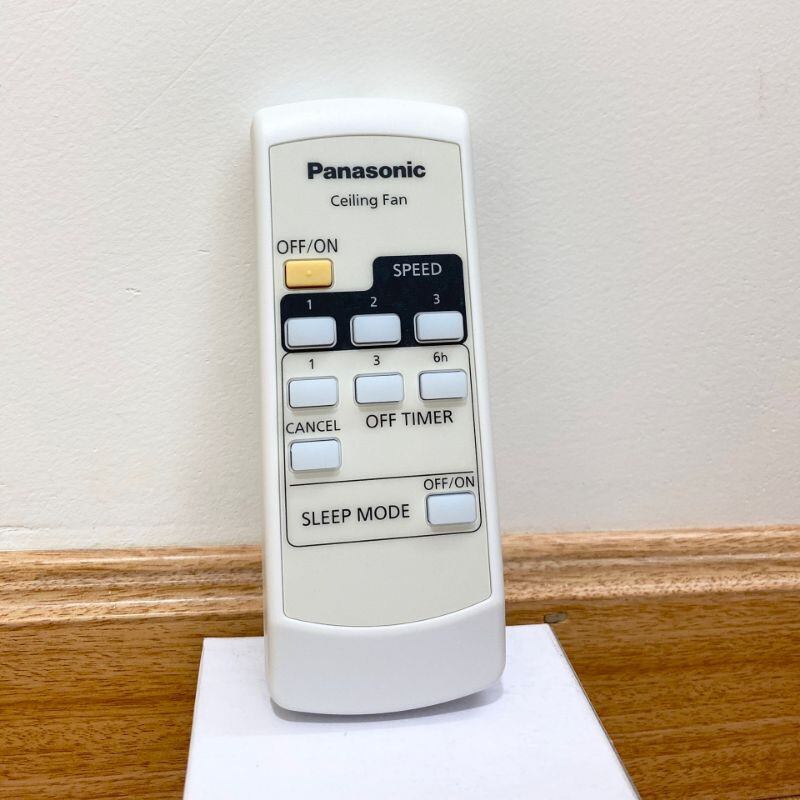 Remote điều khiển quạt trần 4 cánh panasonic mã f-56mpg,