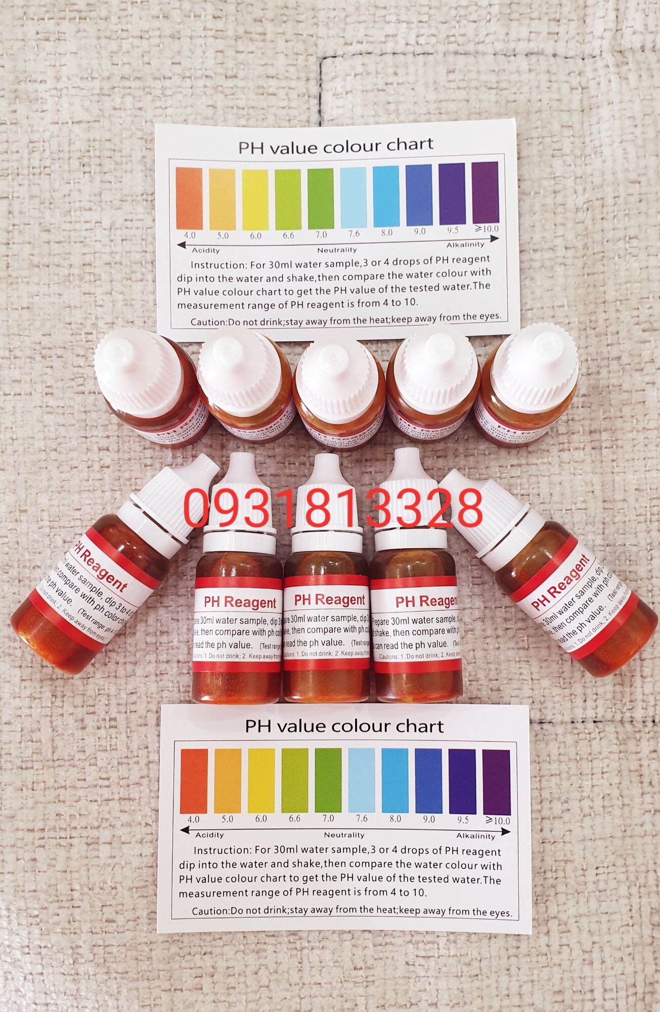 Dung dịch test pH dùng cho máy ion kiềm
