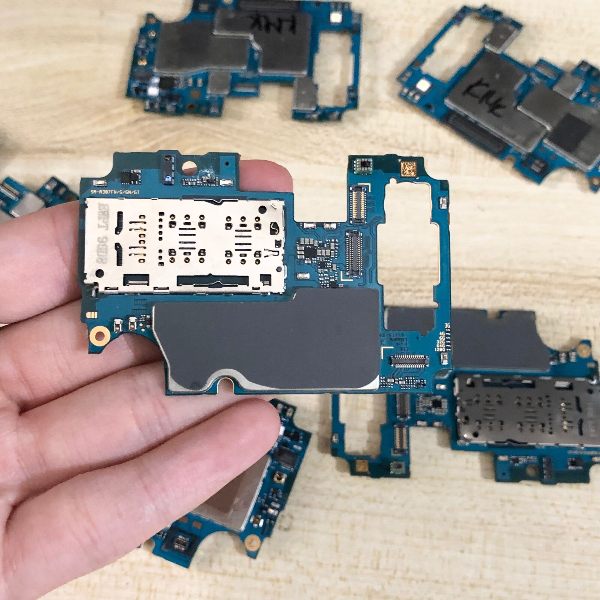 Main samsung galaxy a50s zin full chức năng hàng cao cấp.