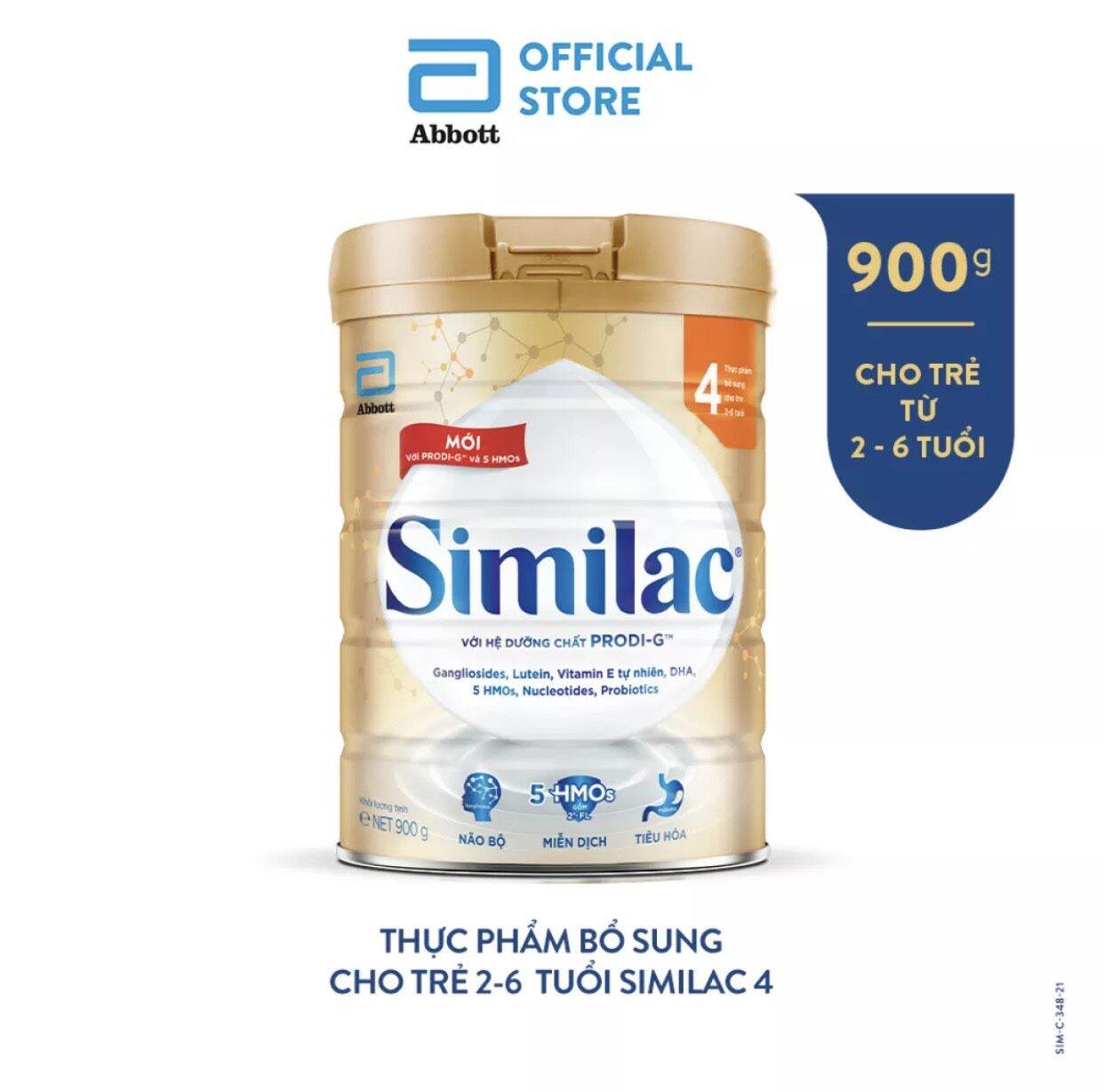 Sữa bột Similac Einstein 4 mẫu mới 900g
