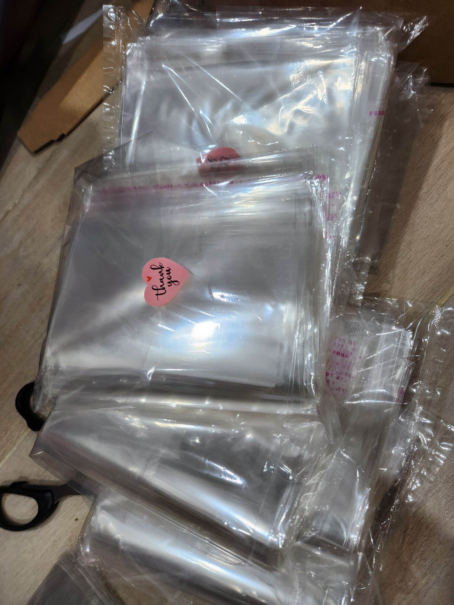 Set 50 túi BỌC TRUYỆN (TÚI OPP) có dán miệng