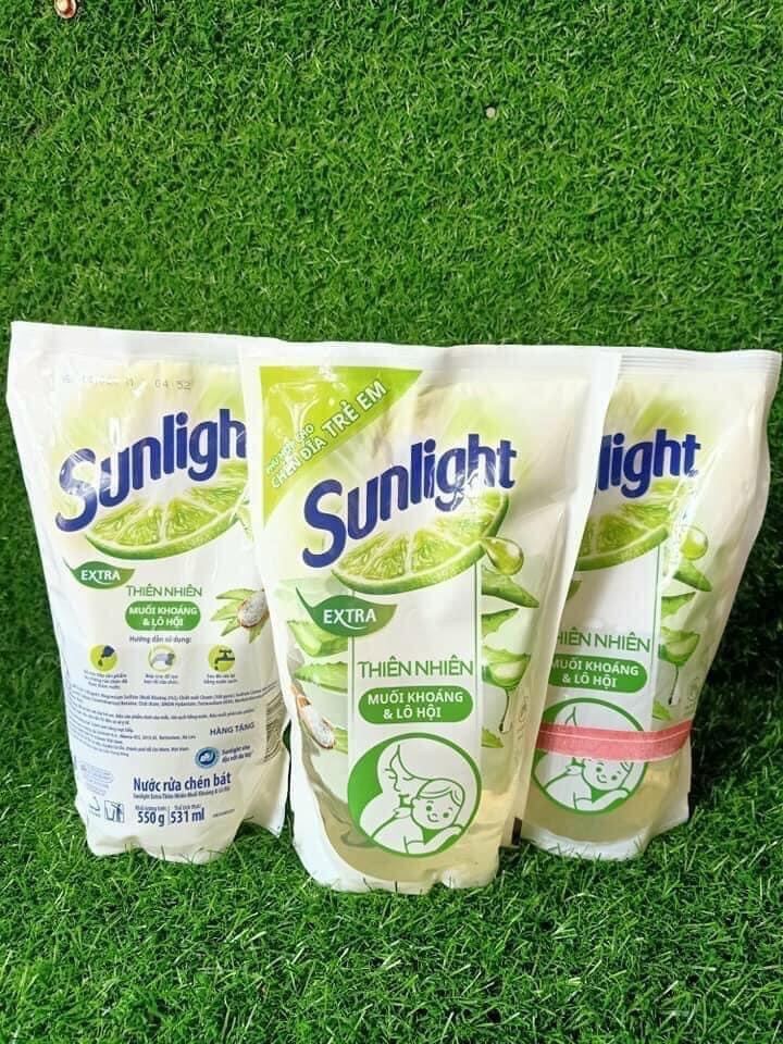 Nước rửa chén sunlight túi 531ml