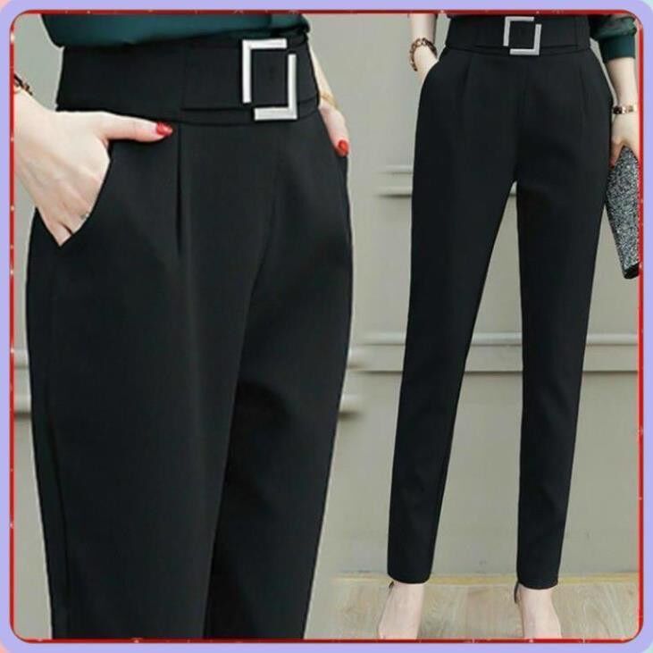Quần công sở kèm đai siêu hót