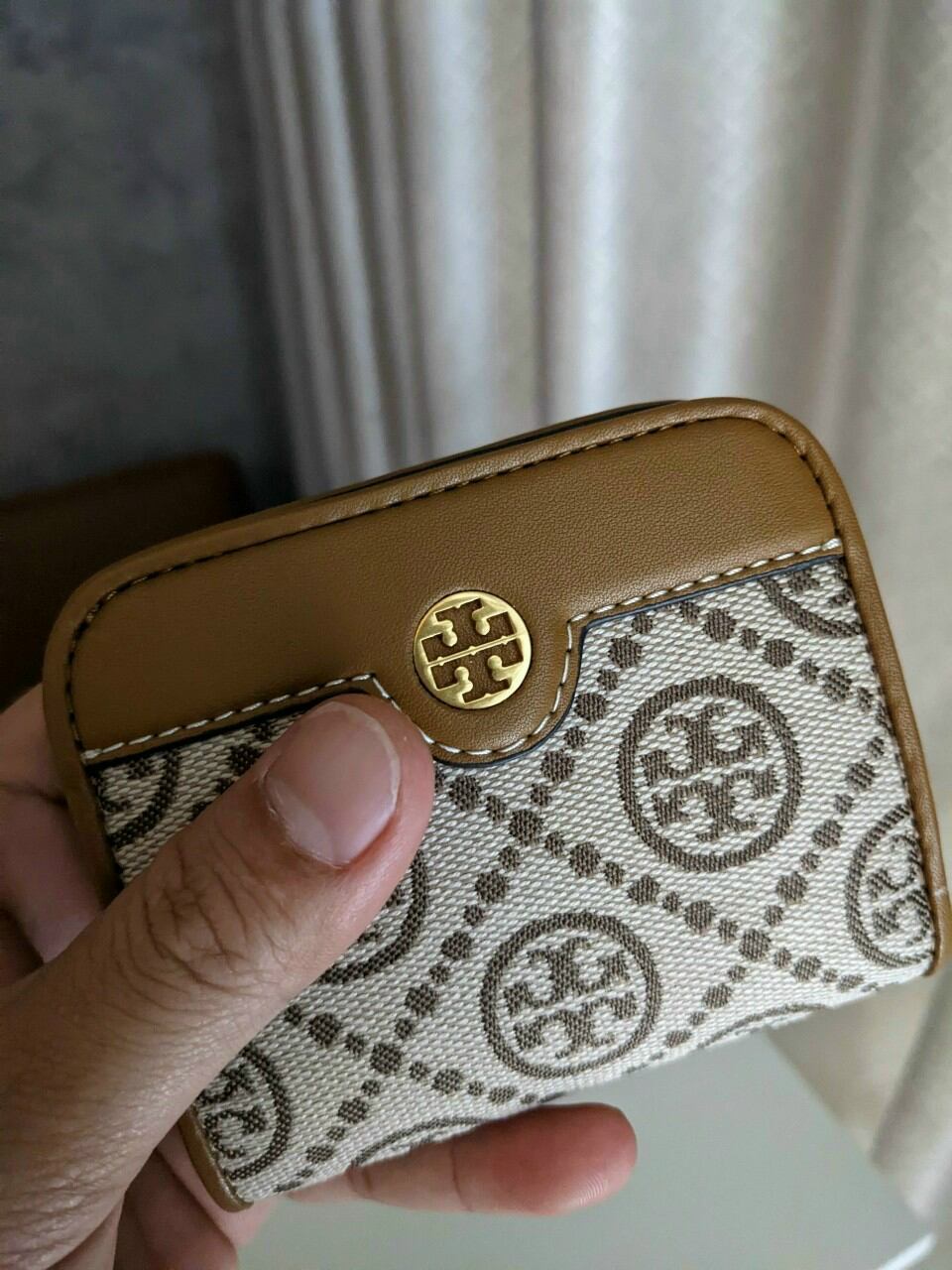 Ví T0*ry T Monogram Jacquard 134523 siêu đẹp
