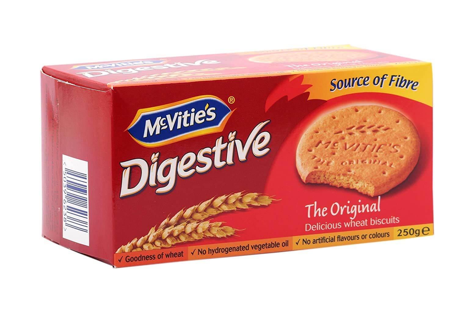 Bánh quy lúa mỳ McVities Digestive Original 250g