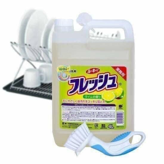 Nước rửa bát nhật nhập khẩu wai can 4 lít