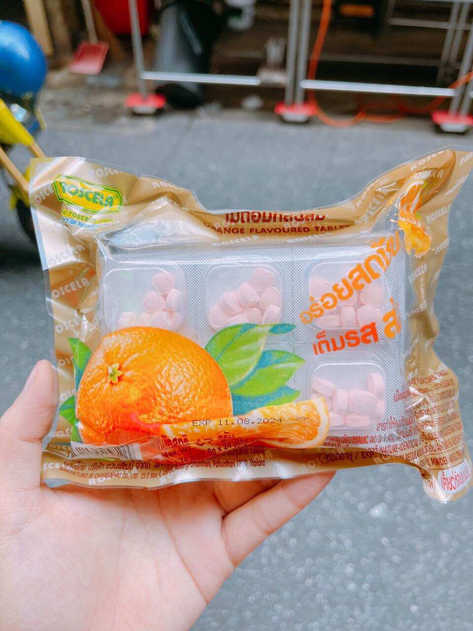 Kẹo vitamin C tuổi thơ thái lan 24 cái