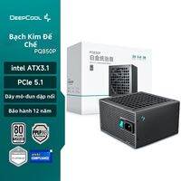 Deepcool | Nguồn Điện ATX 3.1 Đầy Đủ Mô-đun Được Chứng Nhận Bạch Kim