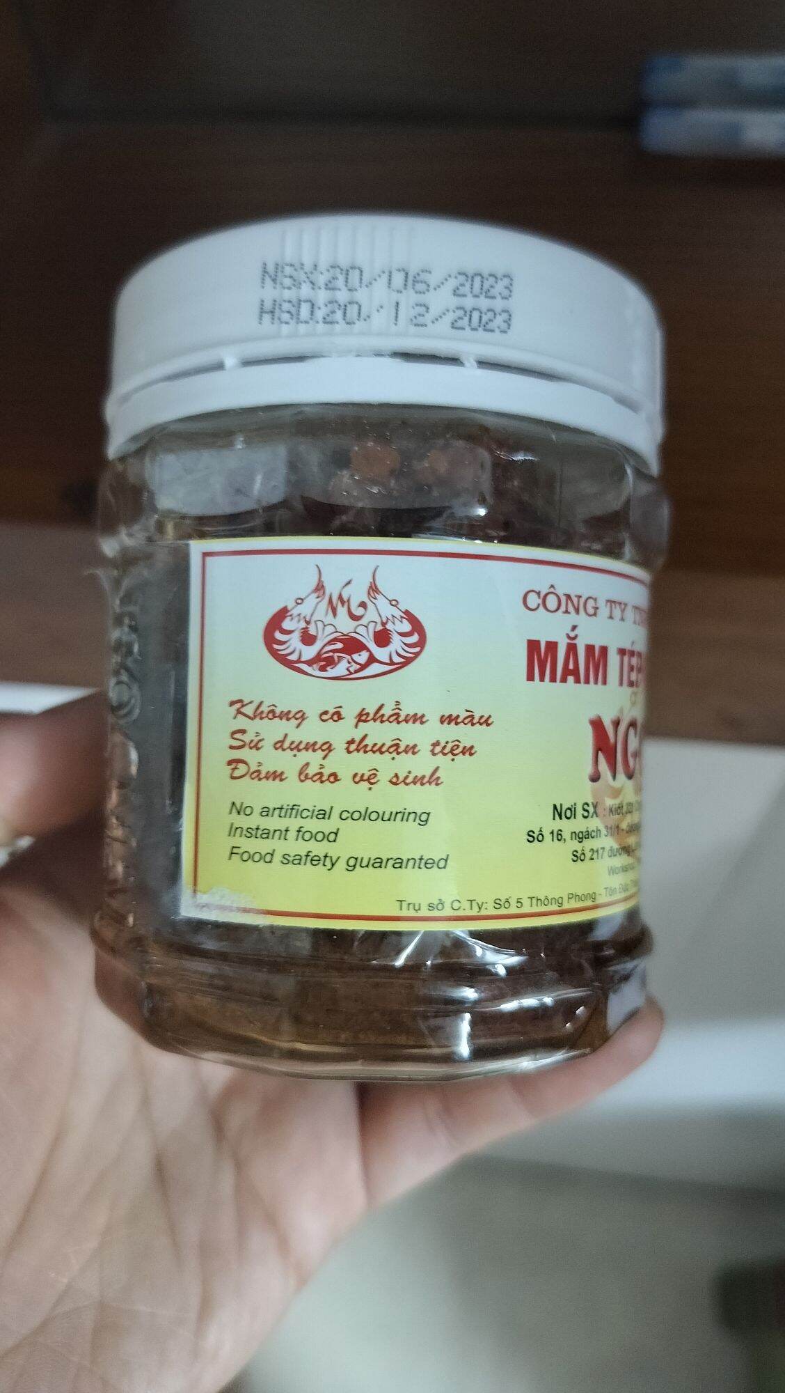 MẮM TÉP CHƯNG THỊT NGỌC MAI 200G