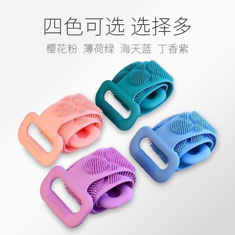 Đai tắm cọ lưng . Đai tắm silicon