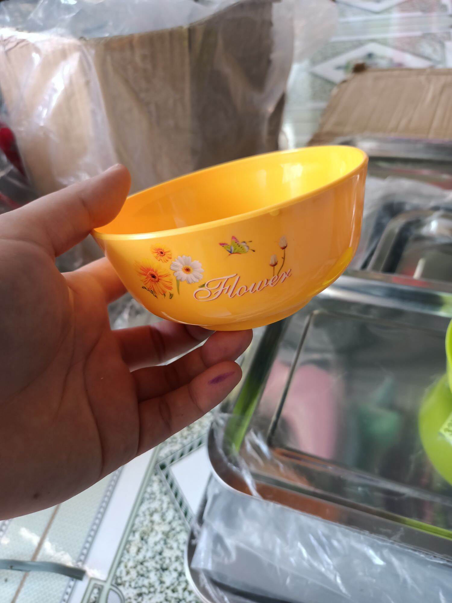 Combo 10 chén cơm nhựa
