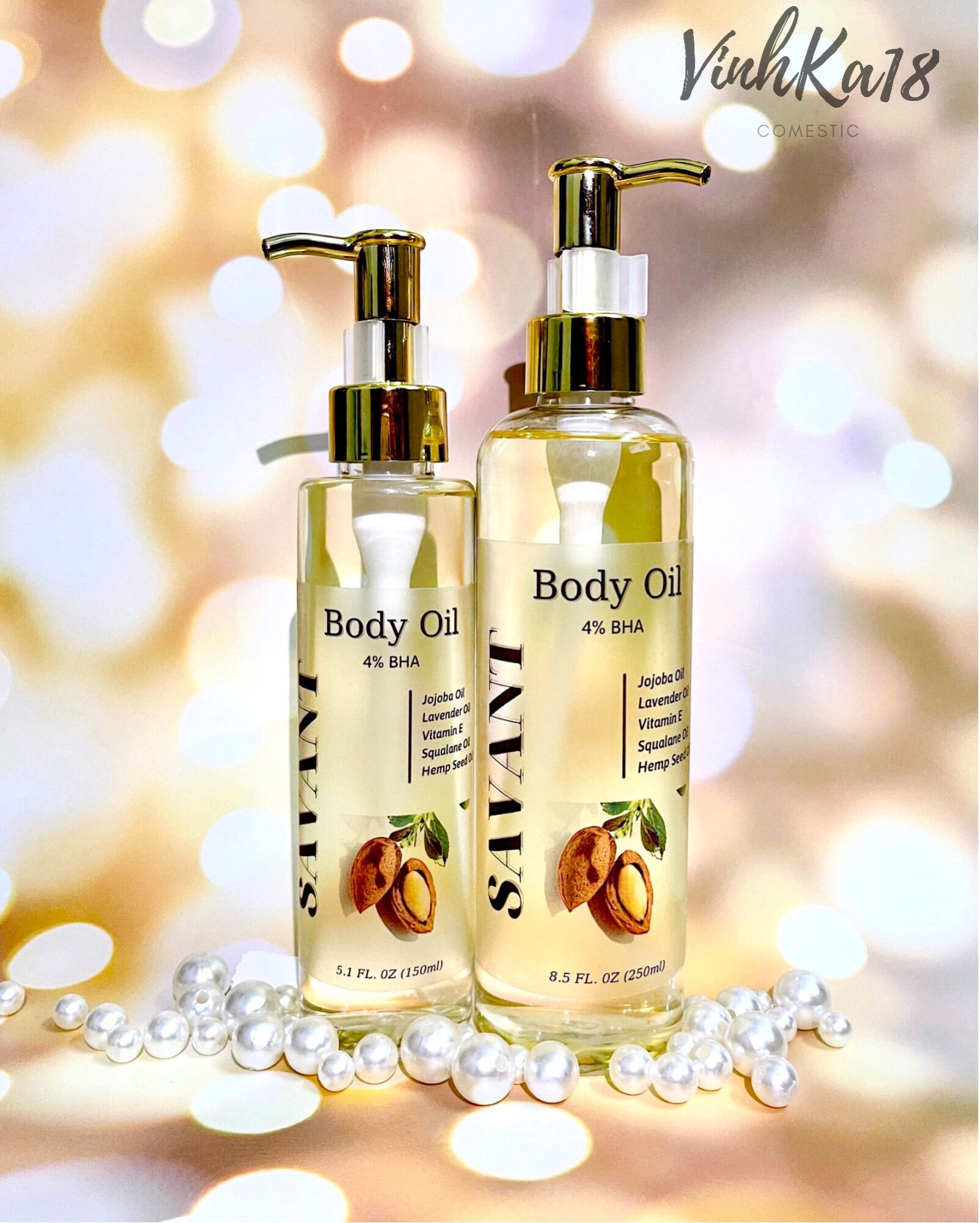 [4%BHA] Body Oil Dưỡng Trắng Da SAVANT