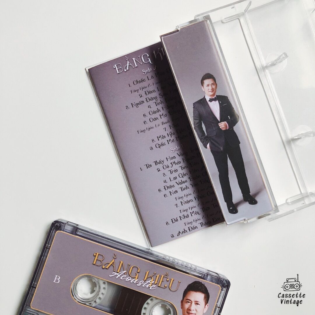 Băng cassette Bằng Kiều Acoustic (Custom Cassette Tape)