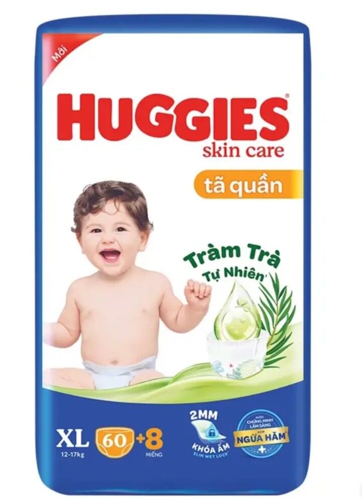 Tã quần huggies m42, l38, xl34, xxl30