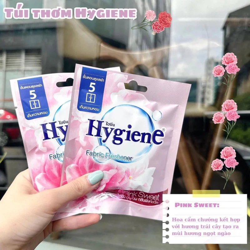 Túi thơm Hygiene 8g treo phòng siêu hot