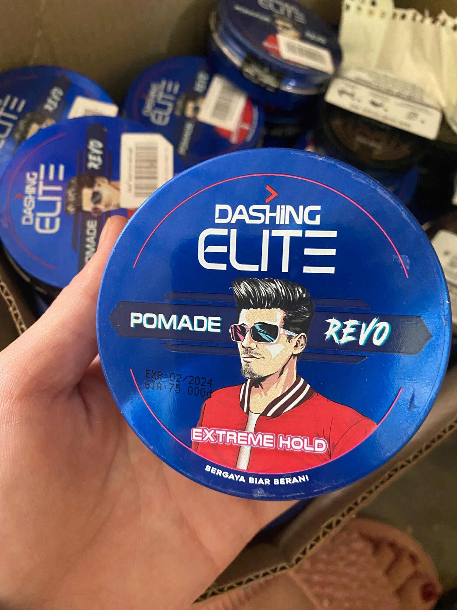 Keo sáp vuốt tóc Dashing Elite Pomade Revo 75g