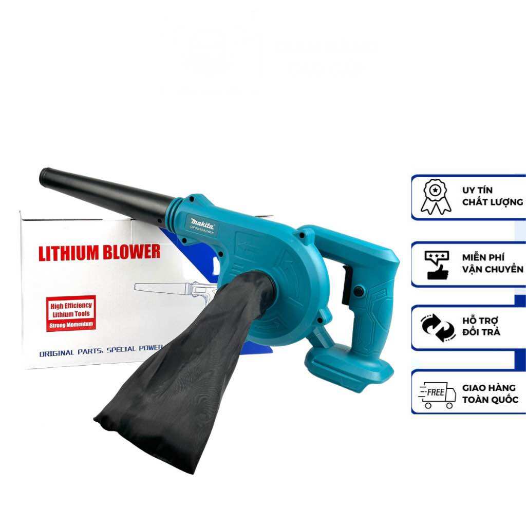 Máy Thổi và Hút bụi Makita , chân pin phổ thông công suất 680w