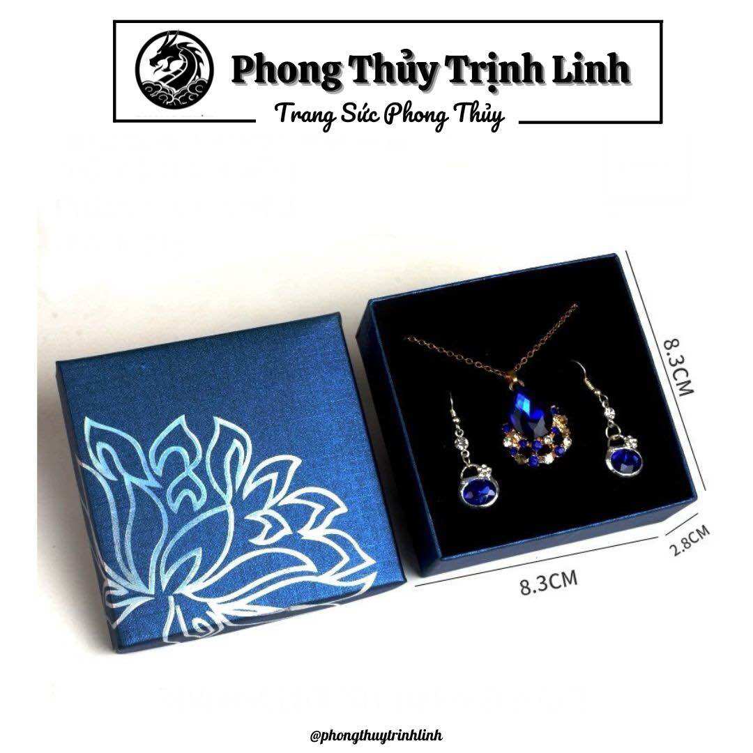 Hộp đựng trang sức hoa sen sang trọng