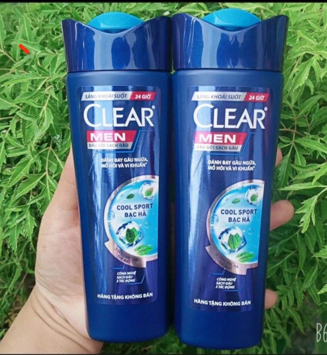 Combo 2 chai dầu gội clear 70g