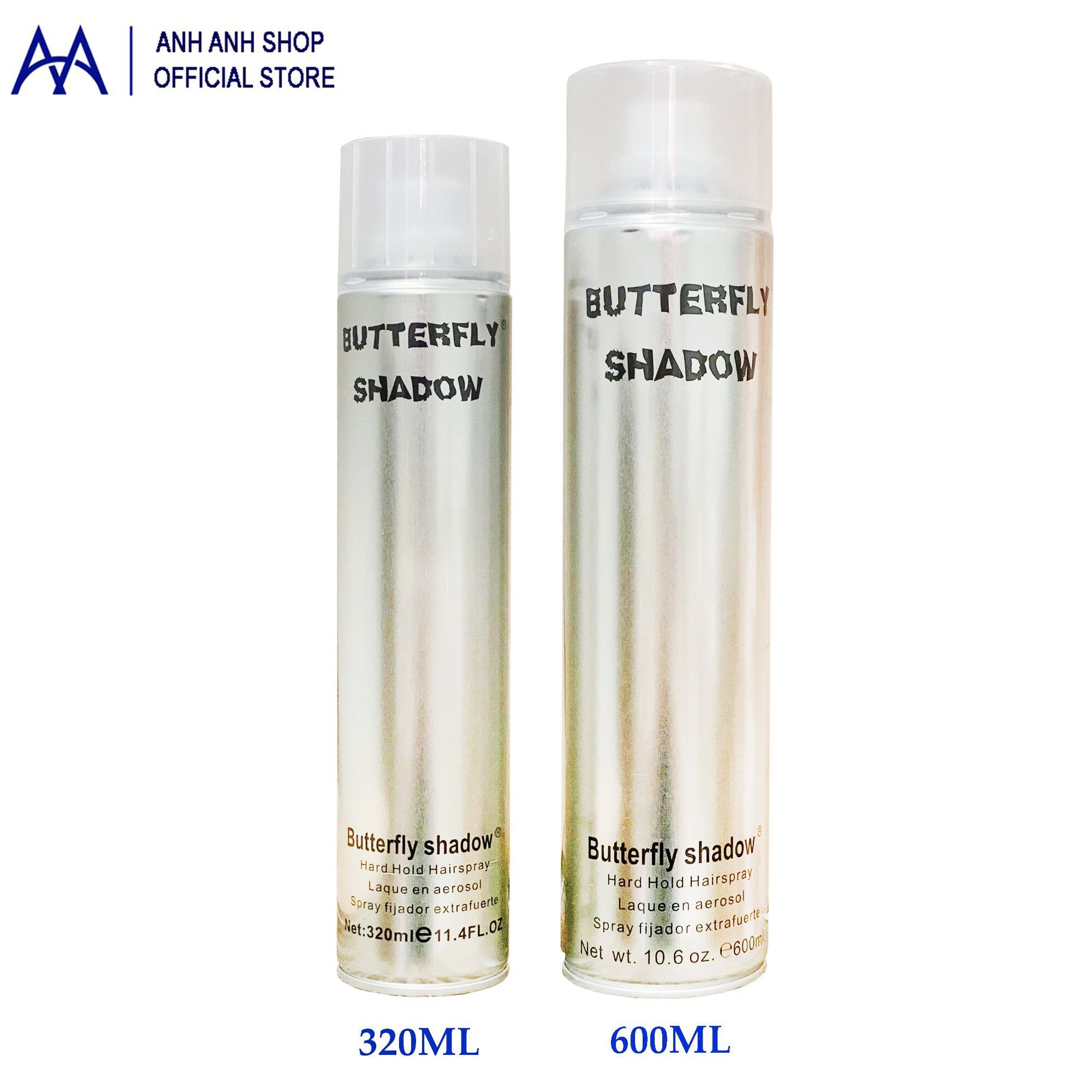 GÔM XỊT TÓC BUTTERFLY SHADOW TẶNG LƯỢC
