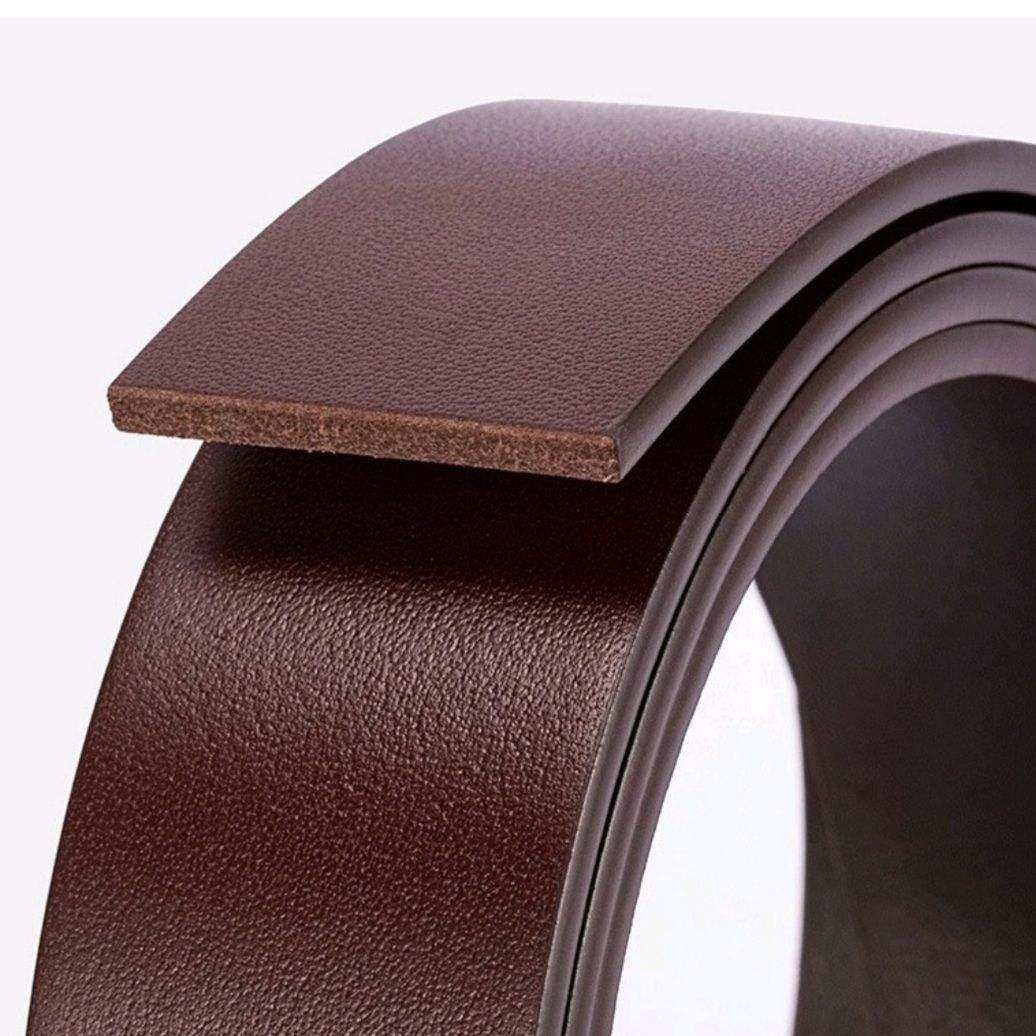 Thắt Lưng Nam Da Bò Cao Cấp Nguyên Tắm Dây Da thay Thế bản 3.7cm không Mặt Khóa đục sẳn 5 lổ chuẩn Bảo hành 12 tháng