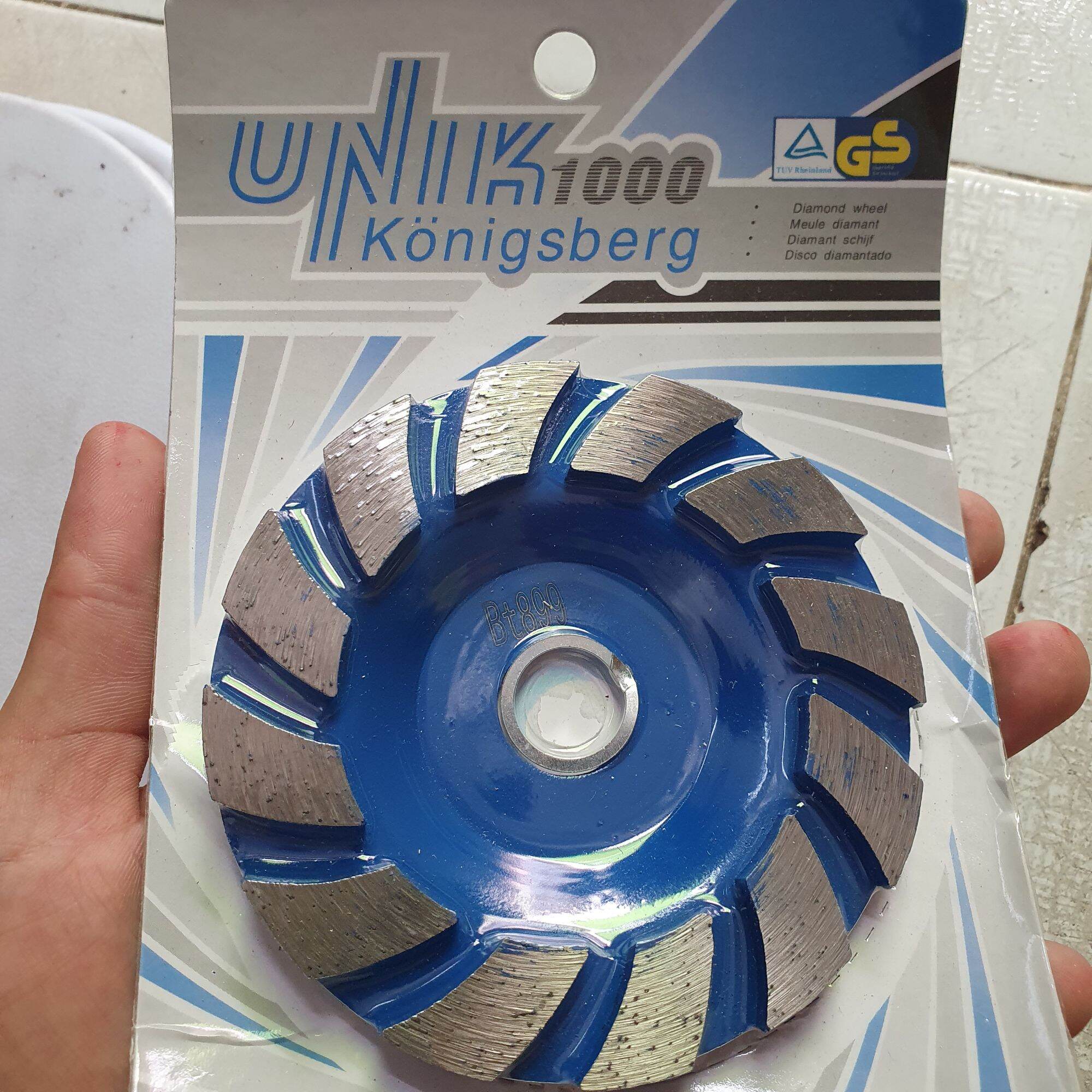Chén mài bê tông tốt unik xanh loại 1