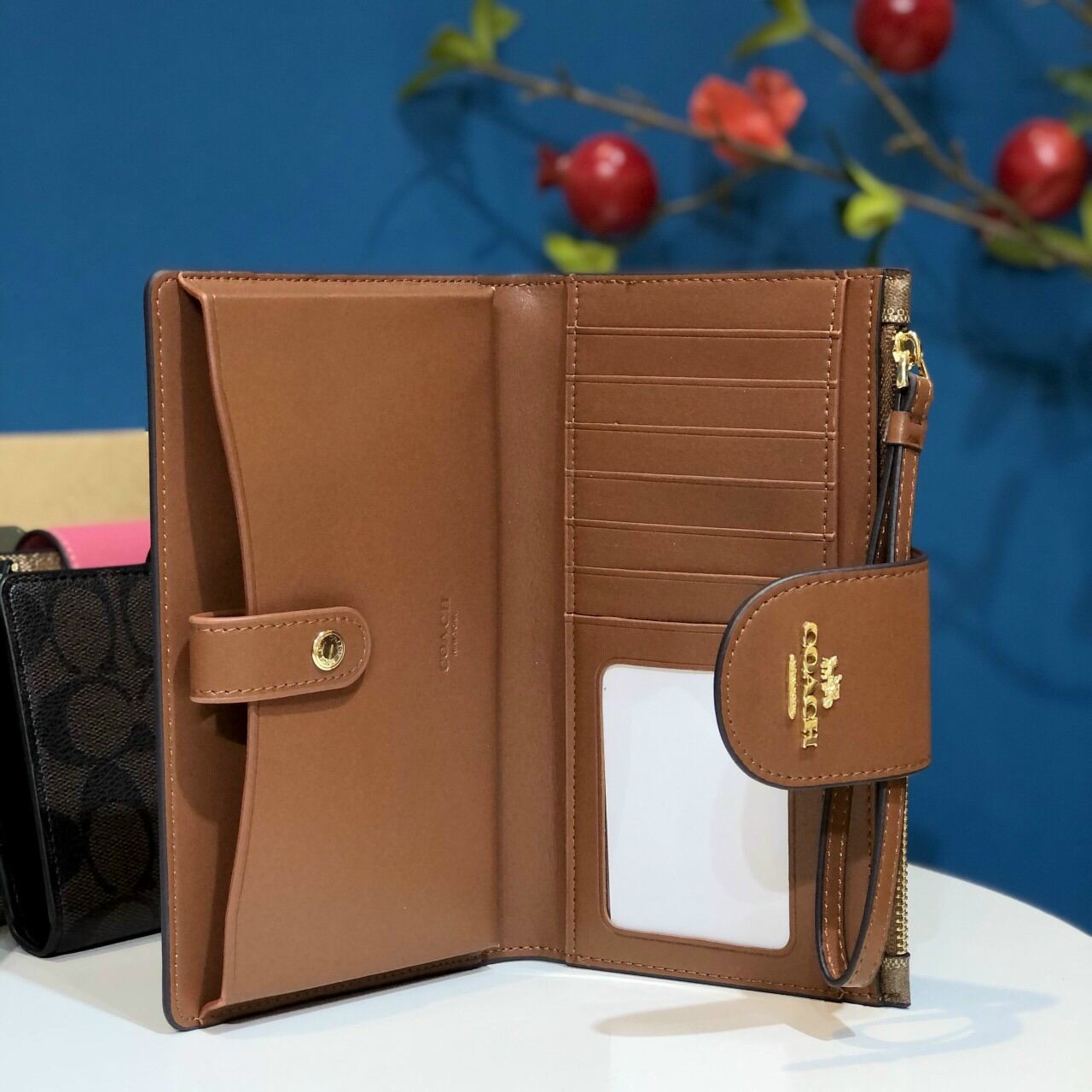 Ví COA*CH TECH PHONE WALLET da thật chuẩn xịn xò