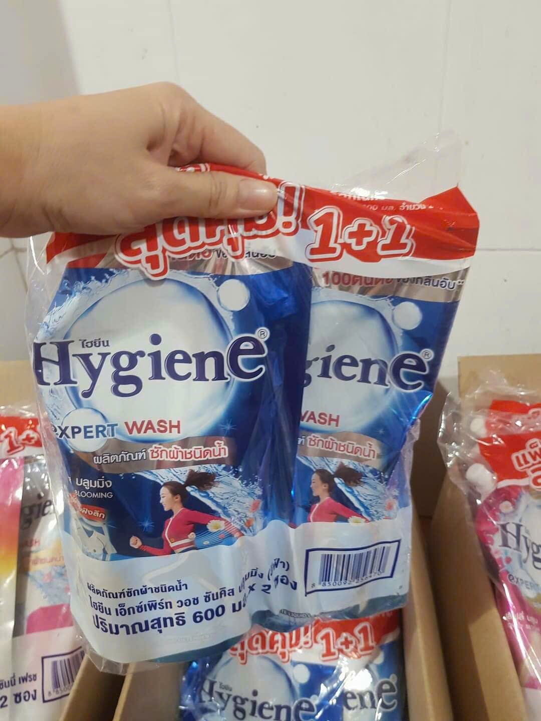 Set 2 Túi Nước Giặt Hygiene Thái Túi 600ml