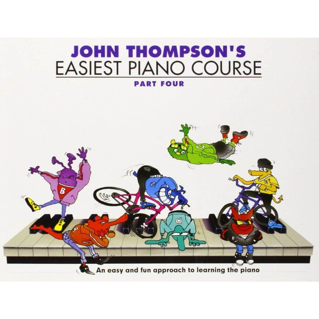 GIÁO TRÌNH PIANO John Thompson Easiest Piano Course dành cho trẻ em part 1- 4 - 6
