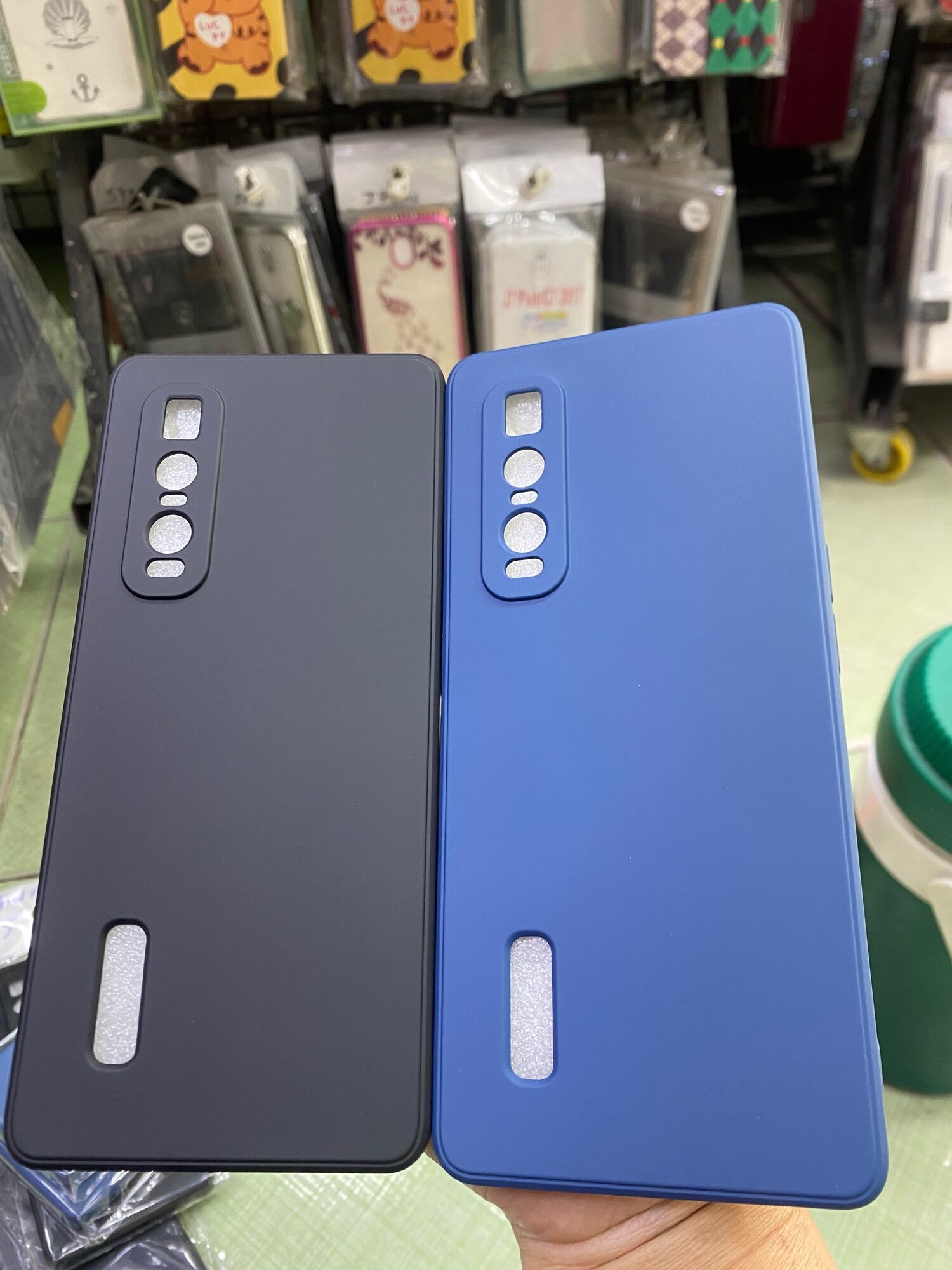 Ốp Lưng Oppo Find X2 Pro / X2Pro dẻo màu chống bẩn bảo vệ camera.