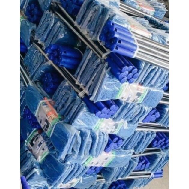 Cây lau nhà tấm lau san hô 60cm loại tốt có tăng giảm (T60 bẹ rỗng)