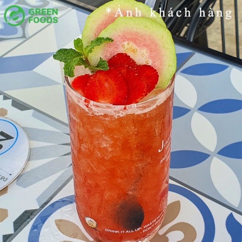 Combo Trà Kombucha 4 Vị: Dâu, Đào, Sâm Dứa, Trà Xanh