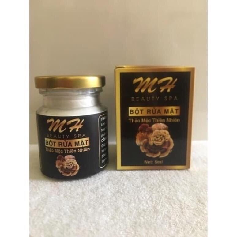 Bột rửa mặt thảo mộc từ thiên nhiên mh beauty spa