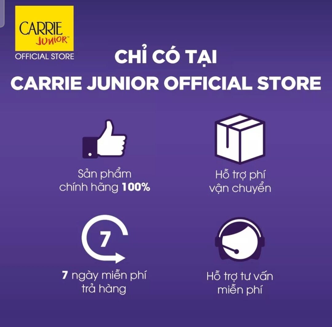 Sữa Tắm Gội cho bé Carrie Junior 700g