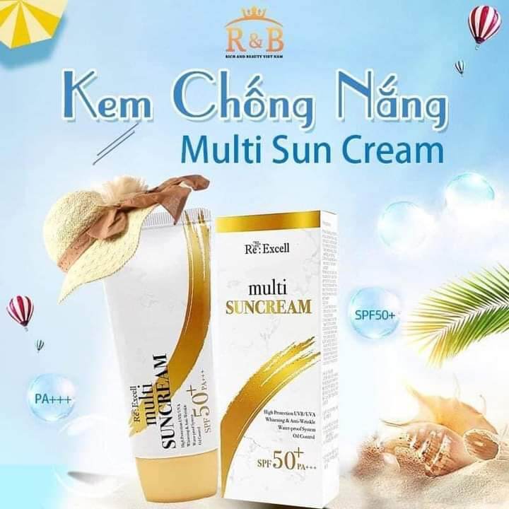 Kem chống nắng vật lý Multi Sun Cream nhập khẩu