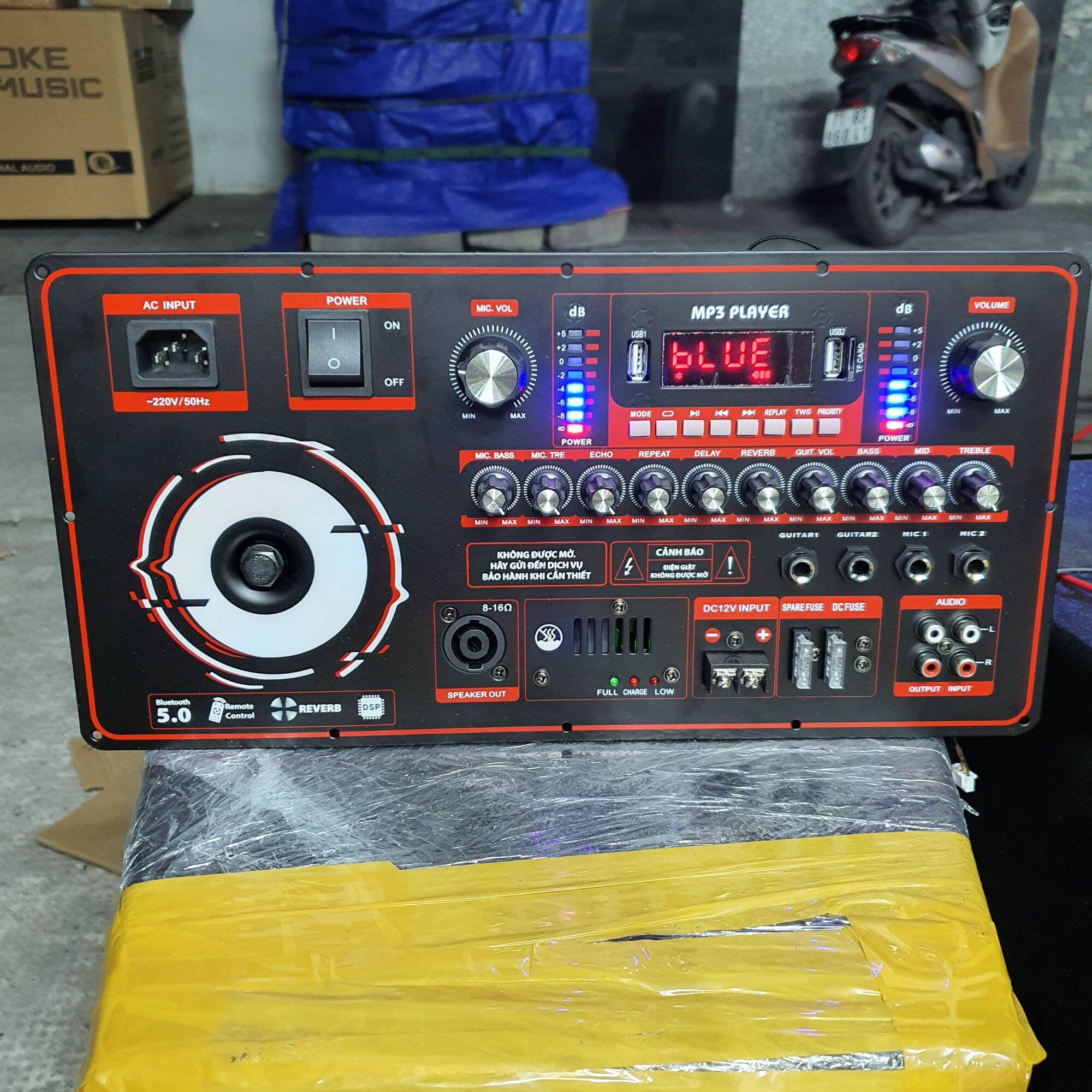 Mạch Reverb Loa Kéo 40 Đôi LED Nháy Nhạc V250