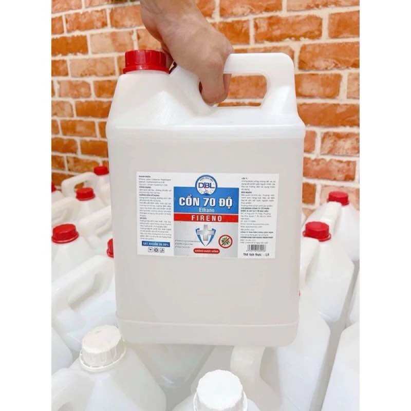 Cồn 70 Độ - Cồn Y Tế Sát Khuẩn Can 5 Lít