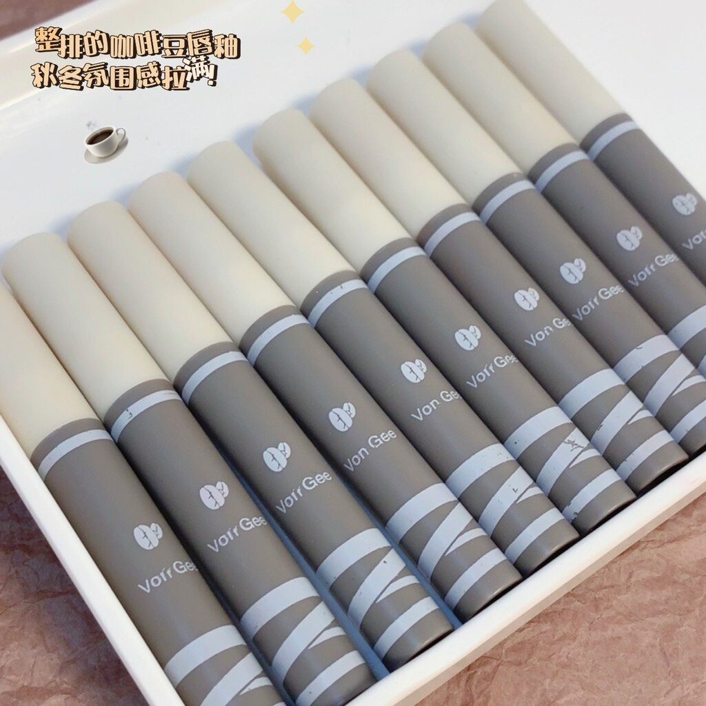 SET 5 CÂY SON KEM LÌ VONGEE CHOCOLATE LIP TÍM