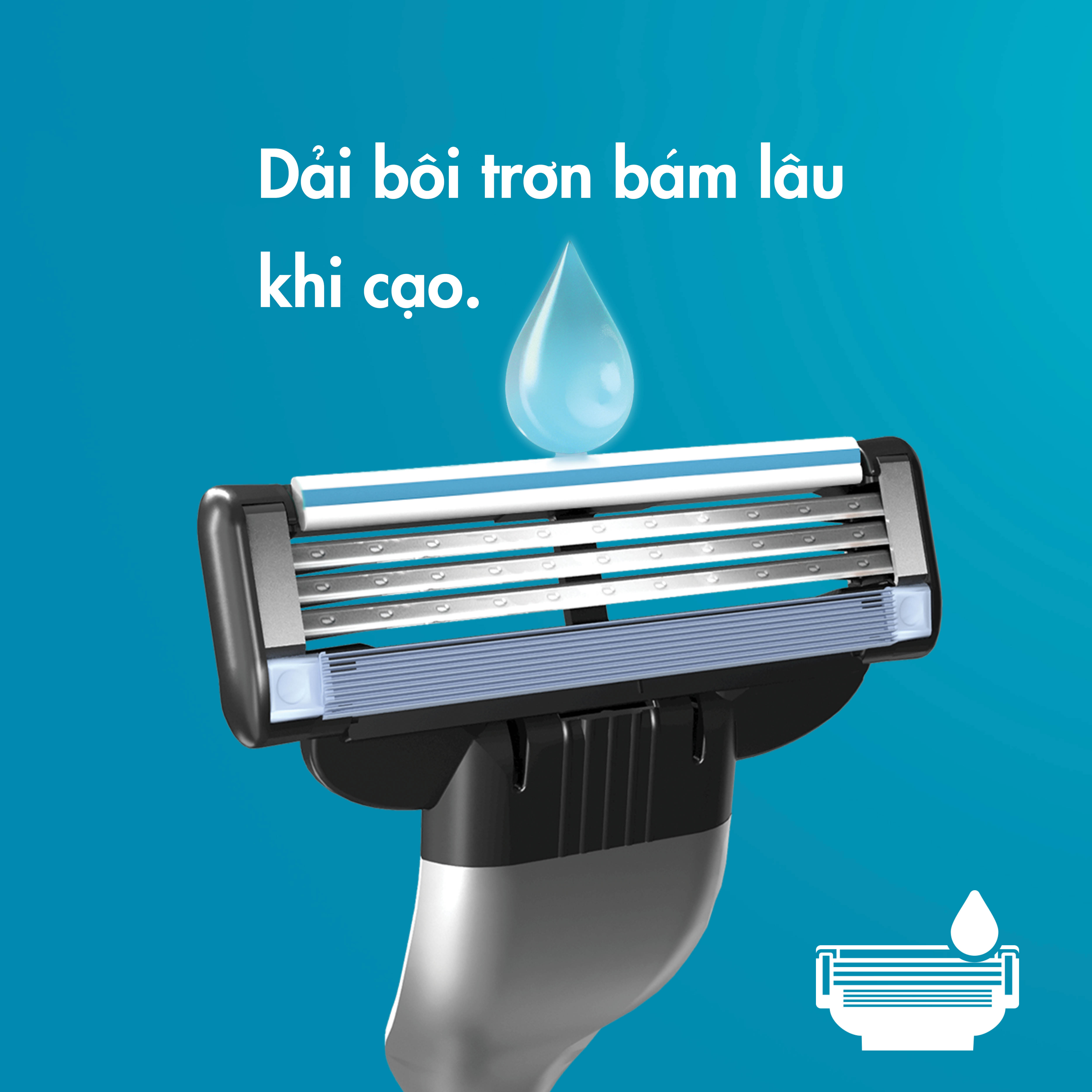 Bộ Dao Cạo Nam GILLETTE Mach3 Fresh