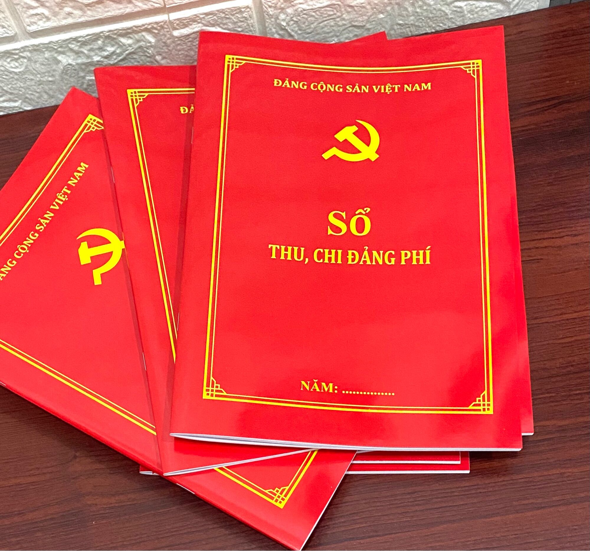 Sổ Thu Chi Đảng Phí Và Các Nguồn Thu Khác