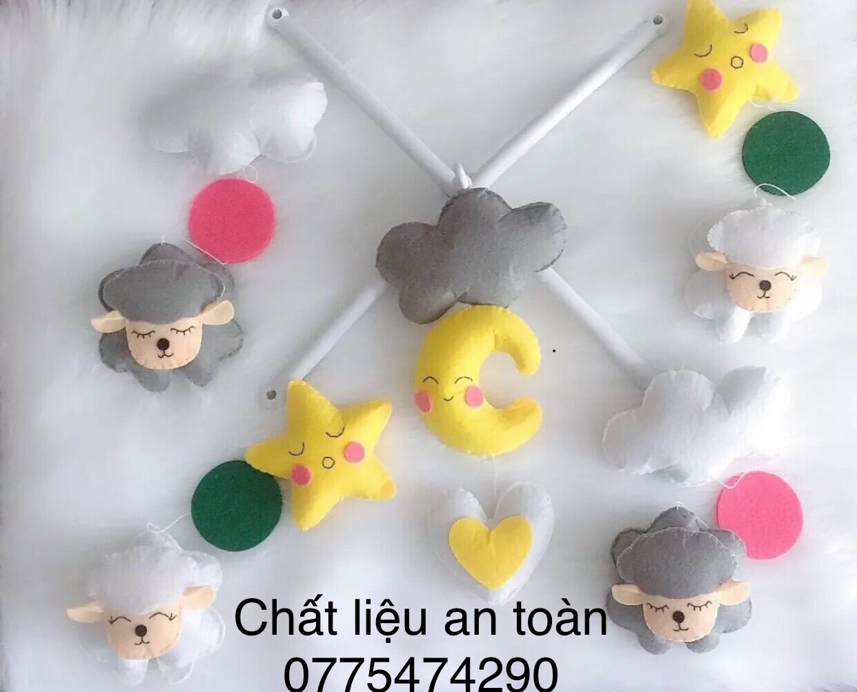 [HCM]Combo 2 bộ treo nôi + nhạc tự xoay 35 bài kích thích thị giác cho trẻ 0-6m ĐỪNG BỎ LỠ