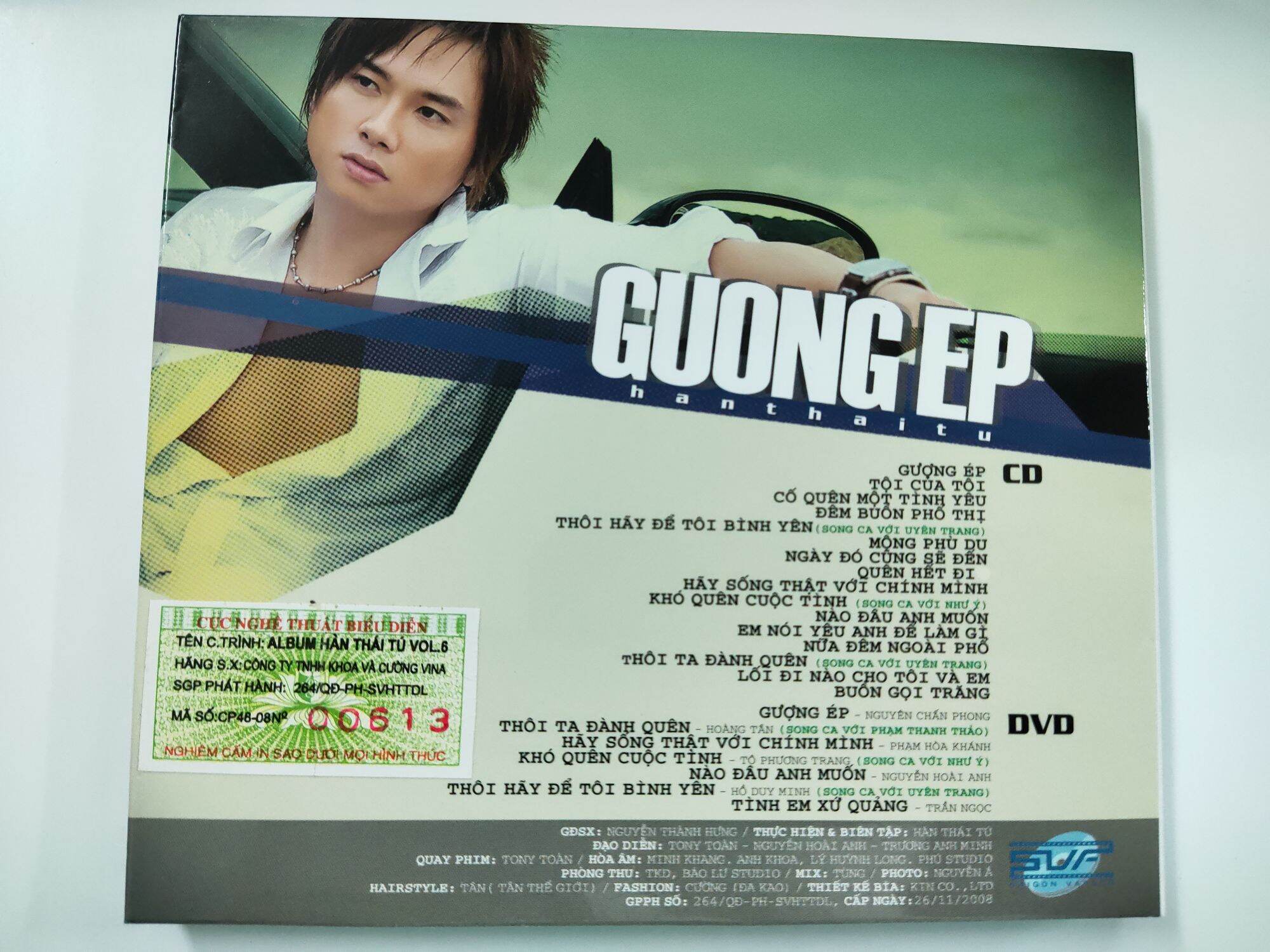 CD&DVD Hàn Thái Tú vol.6 - Gượng ép