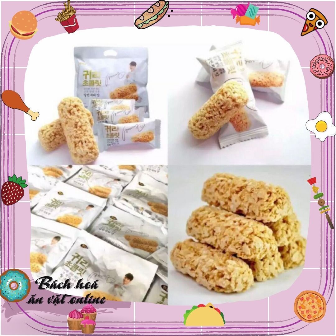 [HCM](40 cái)Túi Bánh Yến Mạch Hàn Quốc Vị Sữa 400gr