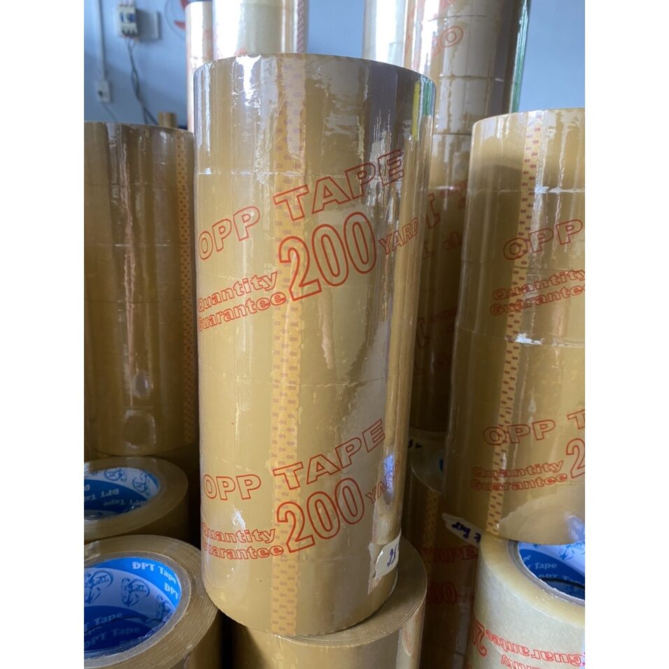 Băng keo trong /đục 200y (1.6kg/cây)