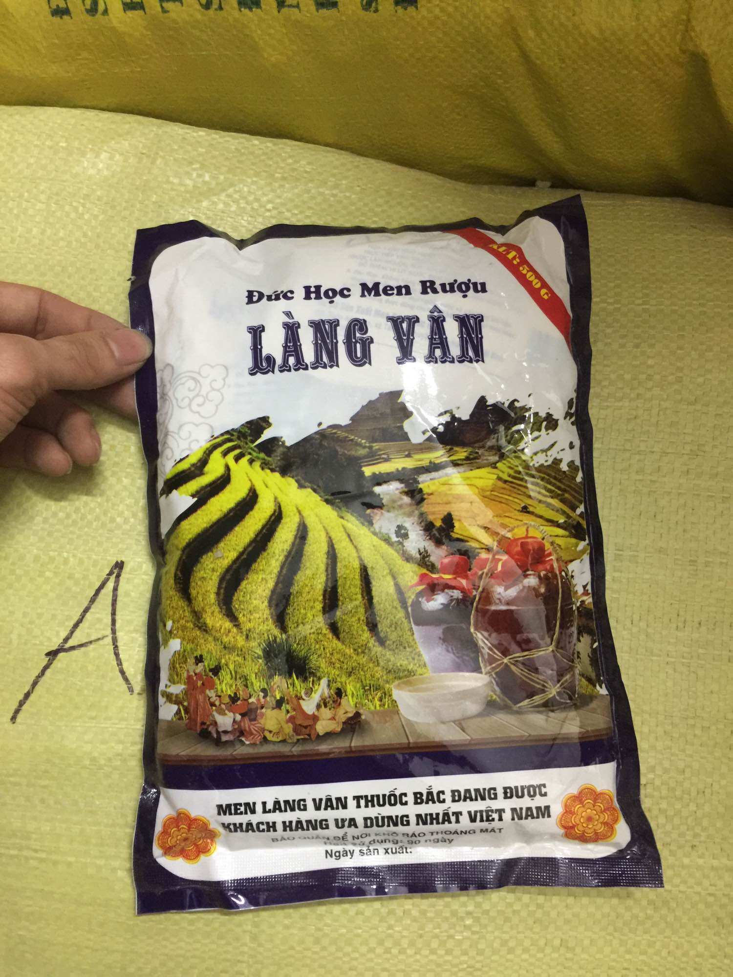 Men Nấu R.ượu Làng Vân gói 500g