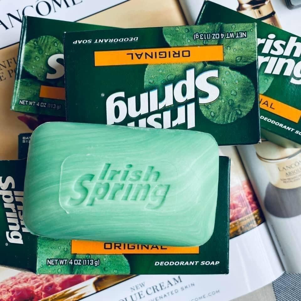 Xà bông cục diệt khuẩn giữ ẩm irish spring