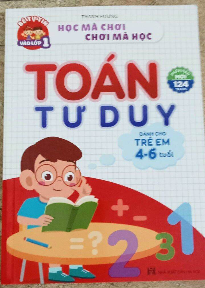 Sách toán tư duy cho trẻ 4-6 tuổi